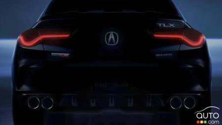 Acura Teases Second-Generation 2021 TLX